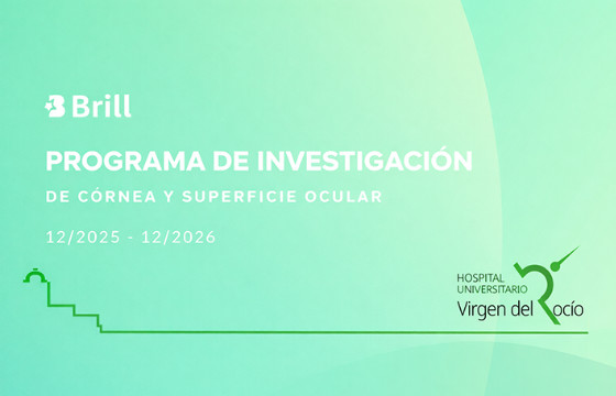 Brill Pharma colabora con el Programa de Investigación de Córnea y Superficie Ocular del Hospital Universitario Virgen del Rocío